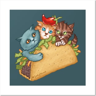 Taco Kittens Posters and Art